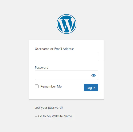 wordpress wp admin
